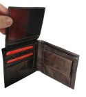 Portfel Męski PIERRE CARDIN Skóra Licowa Duży Poziomy Bez Zapięcia Jedno Skrzydełko 18063 ,,MOZAJKA,, 12 x 9,5 x 2,5 [cm]