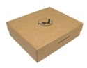 Portfel Męski Skórzany EL FORREST Mały Skóra Bydlęca Poziomy Z Zapinką Jedno Skrzydełko 851 08 RFID BRĄZOWY 11 x 8 x 2 [cm]
