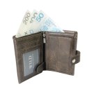 Portfel Męski WILD E-skóra Duży Pionowy Z Zapięciem WI1141-1 12,5 x 9,5 x 2 [cm]