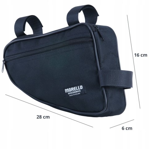 Saszetka Sakwa Rowerowa Materiałowa Wododporna CONVEY (PL) 28 x 16 x 6 Saszetka Sakwa Rowerowa Materiałowa Wododporna CONVEY (PL) 28 x 16 x 6