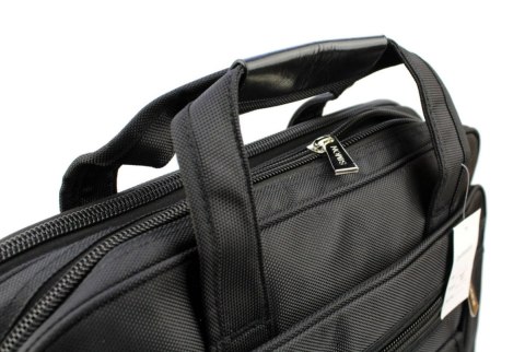 Torba Na Laptopa 15" Średnia Na Dokumenty Do Pracy Solidna SIMON Średni 501 41 x 31 x 10 [cm]