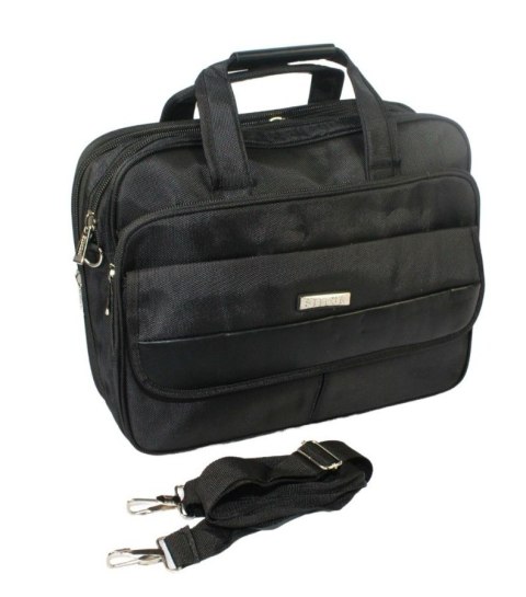 Torba Na Laptopa 16,5" Na Dokumenty Do Pracy Solidna Duża SIMON 602 43 x 32 x 18 [cm]
