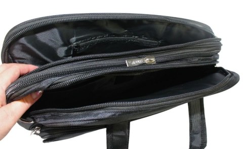 Torba Na Laptopa 16,5" Na Dokumenty Do Pracy Solidna Duża SIMON 602 43 x 32 x 18 [cm]