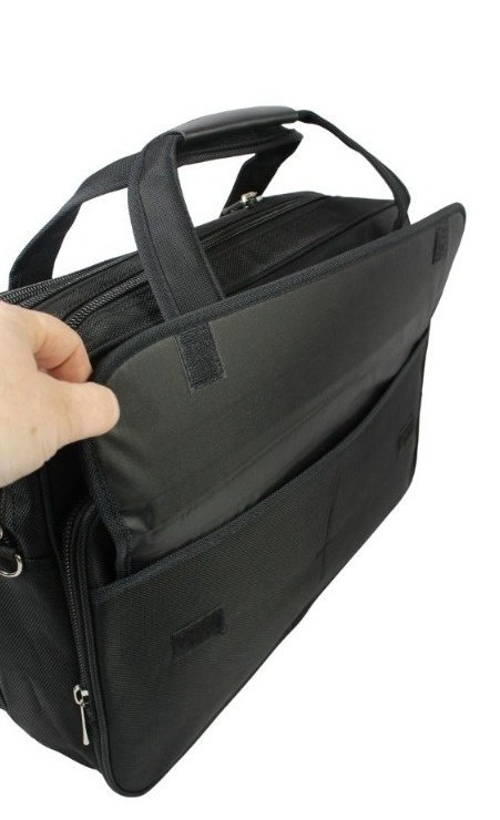 Torba Na Laptopa 17" Duża Na Dokumenty Do Pracy Solidna SIMON Średni 607 48 x 34 x 13 [cm]