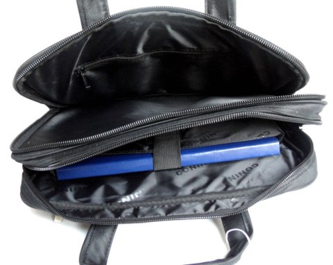 Torba Na Laptopa 17" Na Dokumenty Do Pracy Solidna Duża SIMON 705 41 x 32 x 10 [cm]