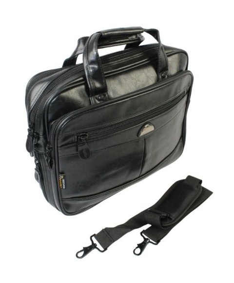 Torba Na Laptopa 17" Średnia Na Dokumenty Do Pracy Solidna OMAYGE 6118 41 x 31 x 10 [cm]