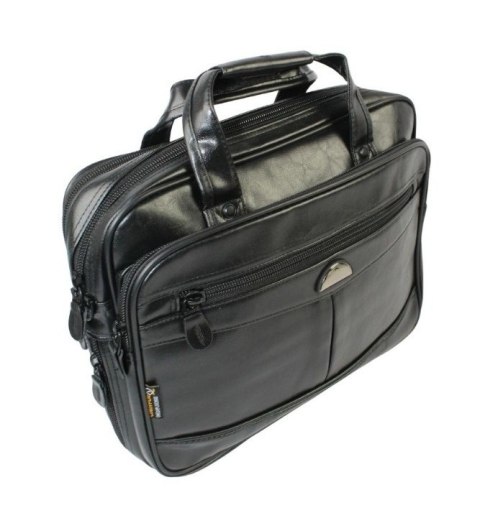 Torba Na Laptopa 17" Średnia Na Dokumenty Do Pracy Solidna OMAYGE 6118 41 x 31 x 10 [cm]