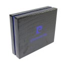 Portfel Męski Skórzany PIERRE CARDIN Skóra Licowa Mały Poziomy Z Zapinką Dwa Skrzydełka 323A CZARNY 10,5 x 9 x 2 [cm]